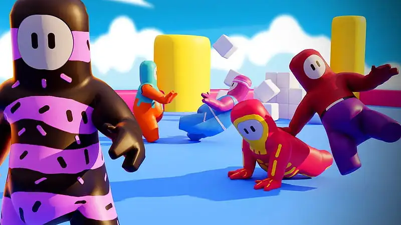 Enjoy multiplayer action in Stumble Guys and Fall Guys - the ultimate fun, chaotic obstacle courses!
